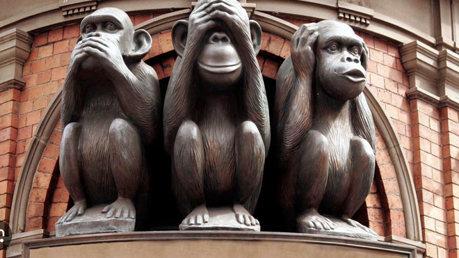 Los tres monitos