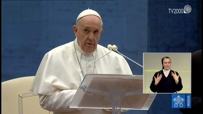 Papa Francisco traducido a lengua de signos