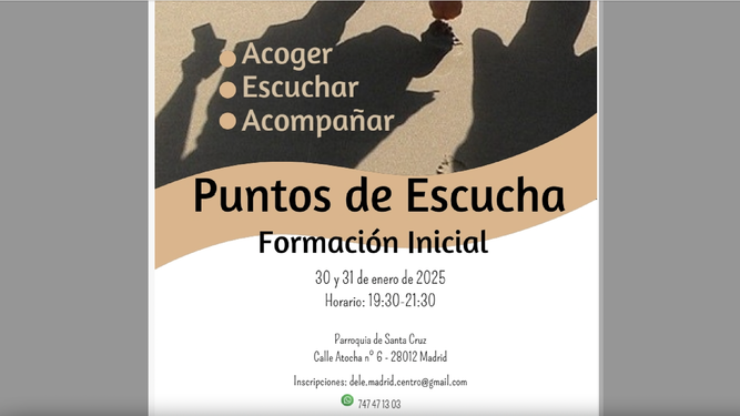 Proyecto Punto de Escucha de la Archidiócesis de Madrid