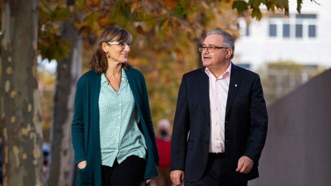 El presidente y vicepresidenta de CONFER