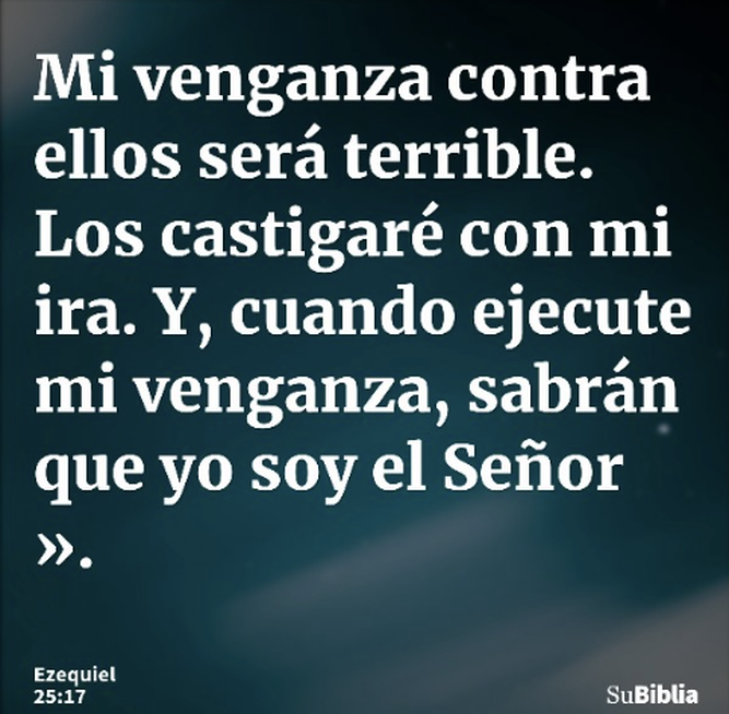 Dios vengador