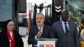 Lucia Caram y Jaume Collboni