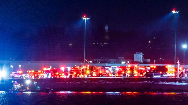 Accidente en el aeropuerto de Washington