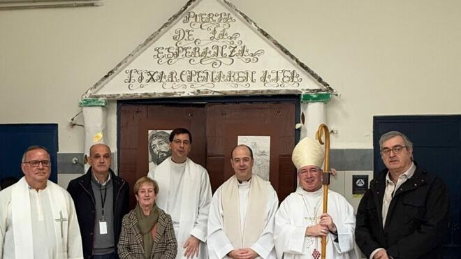 Apertura de la cuarta Puerta Santa en la prisión guipuzcoana de Martutene