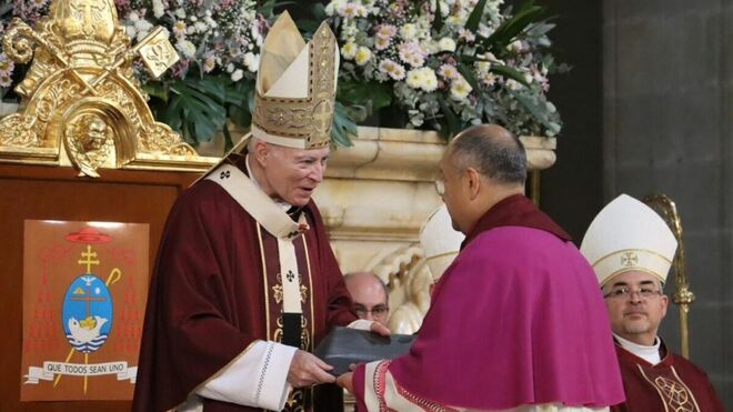 Cardenal Aguiar y José Antonio Carballo García