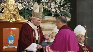 Cardenal Aguiar y José Antonio Carballo García