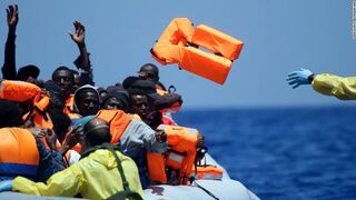 Rescate en lA Costa de Libia