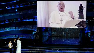 Videomensaje de Francisco en el Festival de Sanremo