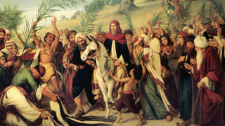 «Marcha real sobre un pollino»