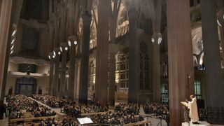 Eucaristía en la Sagrada Familia de Barcelona por los 65 años de Mans Unides