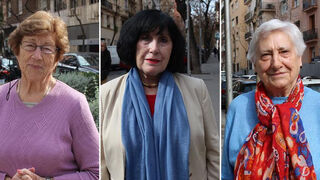 Lola Vargas, Ascensión Berrío y Marisol Tormo