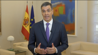 Mensaje de Pedro Sánchez
