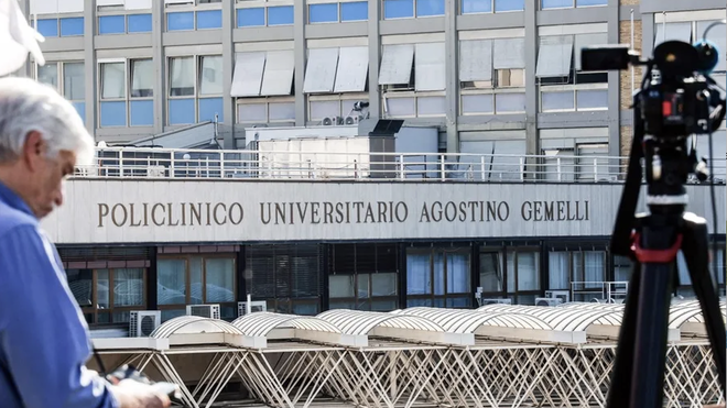 Imagen de archivo del Gemelli, donde está hospitalizado Francisco