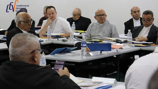 Un momento de la Plenaria de los obispos venezolanos