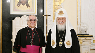 El nuncio en Moscú, Giovanni d’Aniello y el Patriarca Kirill