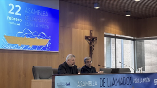 Argüello, con Carlos Escribano