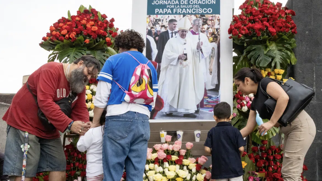 Oraciones por el Papa en México