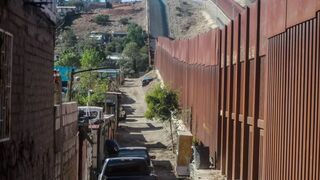 Muro de Tijuana. Frontera México-EE.UU.