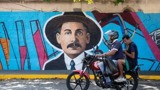 Mural dedicado a José Gregorio en Venezuela