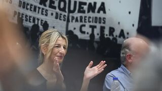 Yolanda Díaz en Buenos Aires (Argentina)