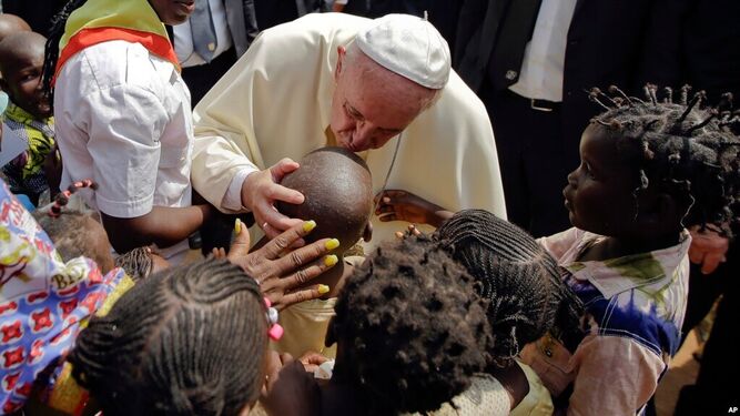 Visita de Francisco a Bangui, República Centroafricana, en 2015