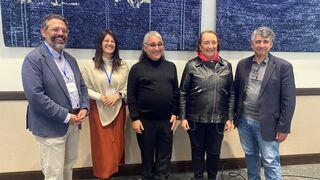 María Clara Bingemer, y los responsable de Red Ecclesia in America