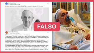 Fakes en torno a la muerte del Papa