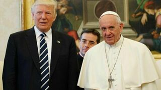 Primer y único encuentro Francisco-Trump en el Vaticano