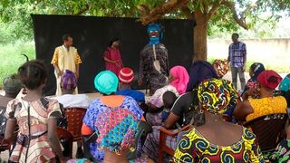 Teatro para el cambio. Manos Unidas. Senegal.