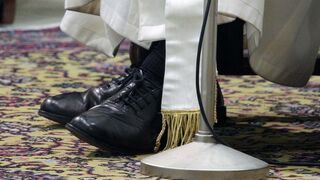 Las 'sandalias' de Francisco