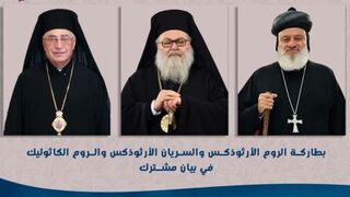 Patriarcas de las tres Iglesias autóctonas de Siria