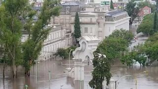 Inundaciones en Bahía Blanca
