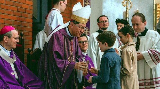 El Cardenal Tagle en la Arquidiócesis de Gdansk