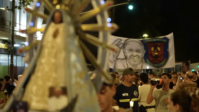 Celebración en Argentina por los 12 años de Francisco