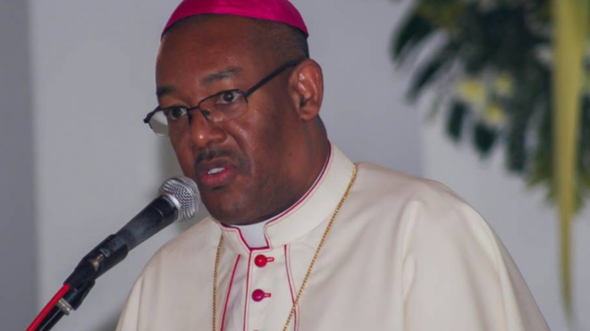 Monseñor Max Leroys Mésidor, arzobispo de Puerto Príncipe
