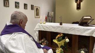 El Papa en el Gemelli