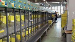 Centro de clasificación de la correspondencia