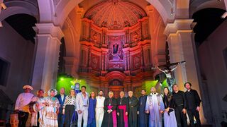 Via Crucis en la catedral de Panamá