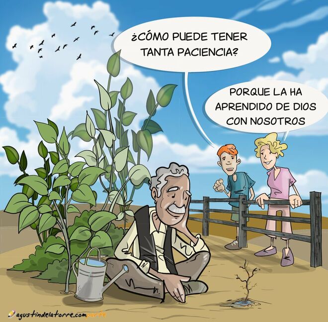 Lo que nos cuesta convertirnos. Afortunadamente Dios tiene mucha paciencia…