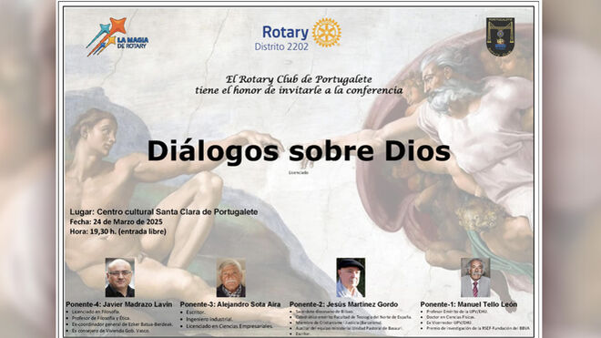 Conferencia 'Diálogos sobre Dios'