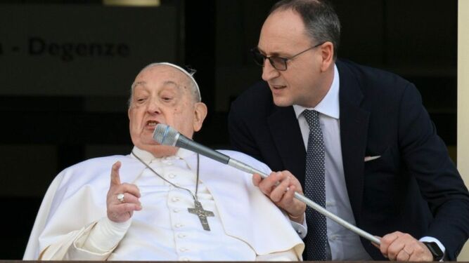 Papa en el Gemelli