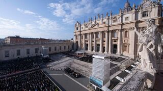 Audiencia en san Pedro