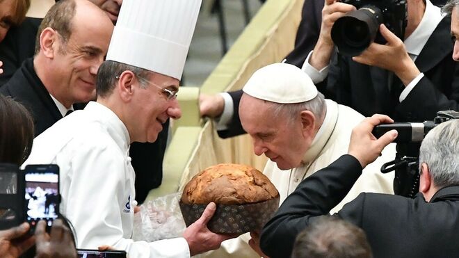 El Papa, a dieta