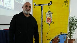 Maupal presenta su nueva obra dedicada al Papa