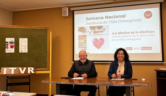 Antonio Bellella y Laura Zamora, secretaria académica del itvr