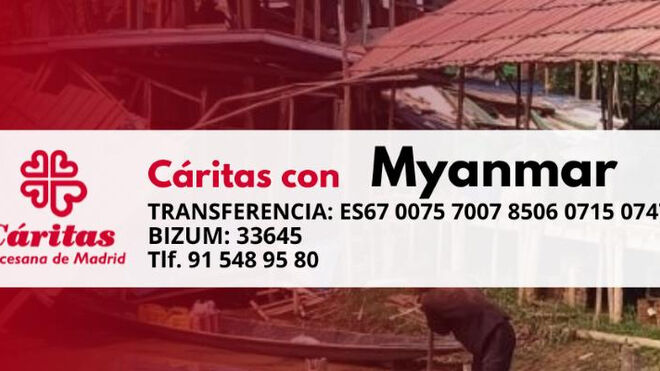 Ayuda a Birmania