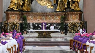 Misa asamble Sinodal obispos de italia