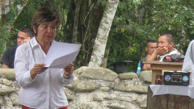 Viceministra Gloria Cuartas