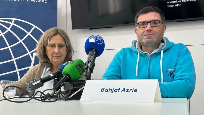Bahjat Azrie, con Africa Marcitllach