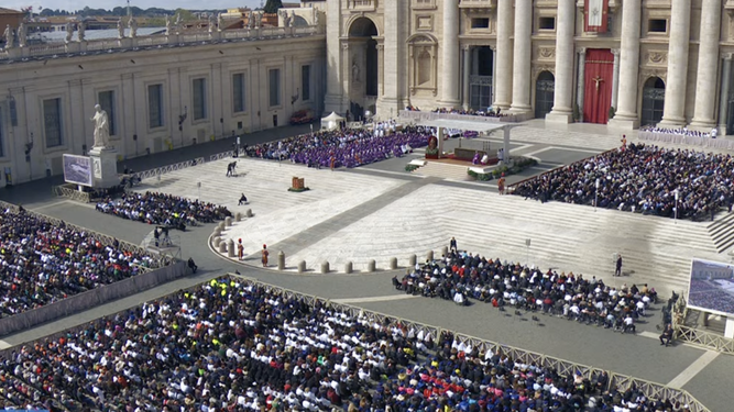 Misa de los enfermos en San Pedro